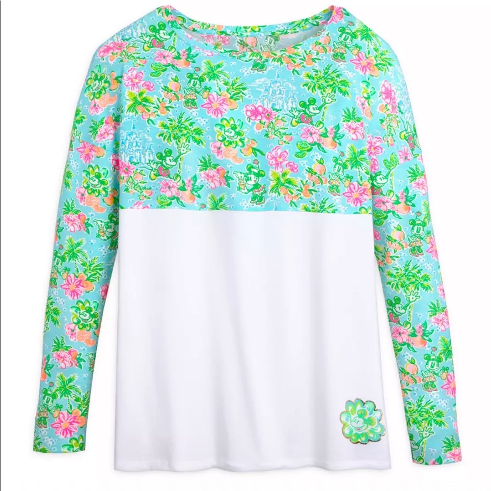 Finn Long Sleeve T-Shirt for Women by Lilly Pulitzer – Walt Disney World - M